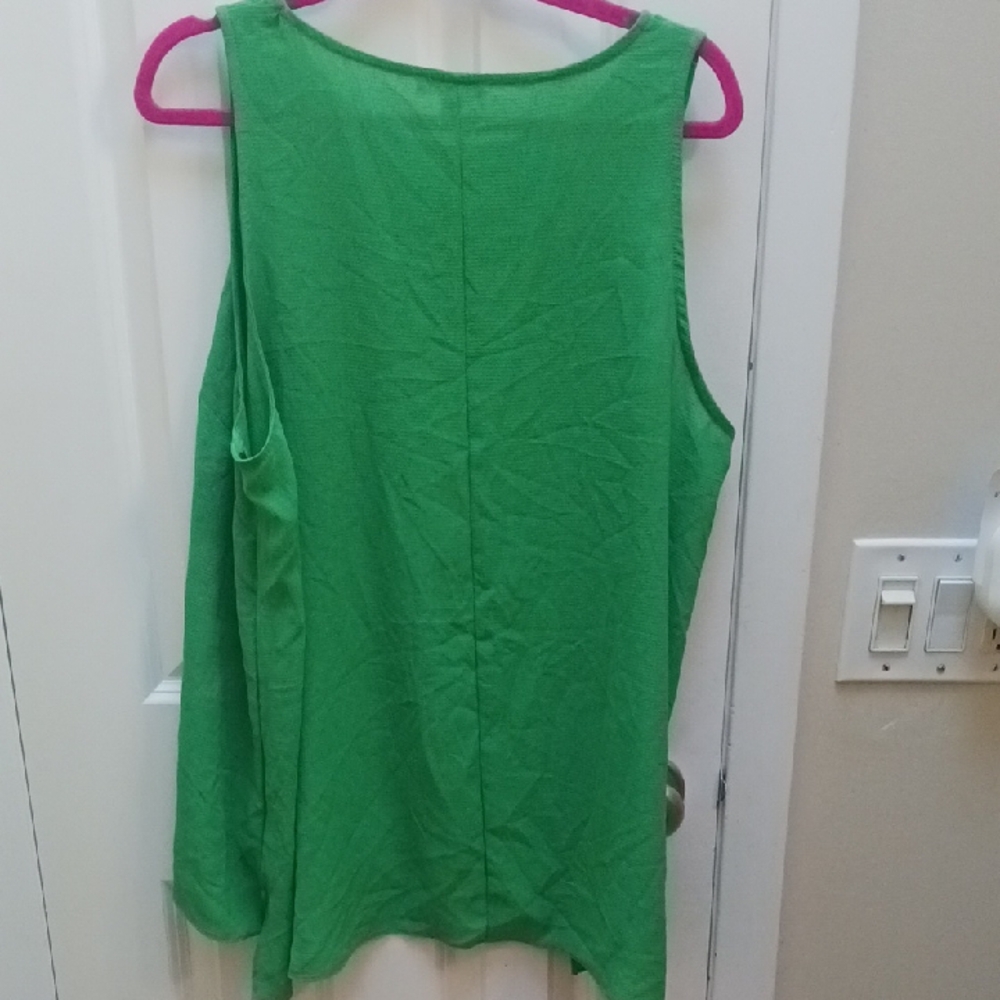 Chic Soul Vibrant Green Tank Top - Picture 6 of 6